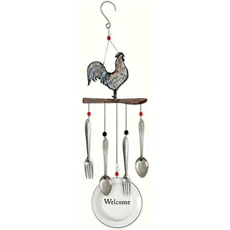 SUNSET VISTA DESIGNS 28 in. Rooster Chime SV92153
